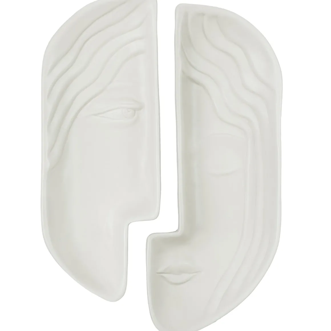 La Chaise Longue Art De La Table-ASSIETTE VISAGE