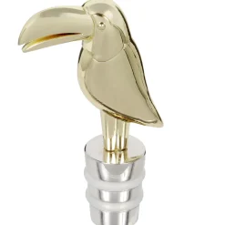 La Chaise Longue Vin & Champagne-BOUCHON VIN METAL TOUCAN