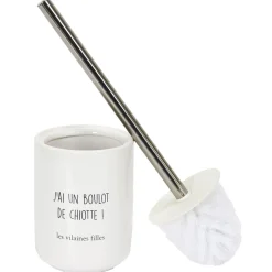 La Chaise Longue Salle De Bain-BROSSE WC VIS MA VIE