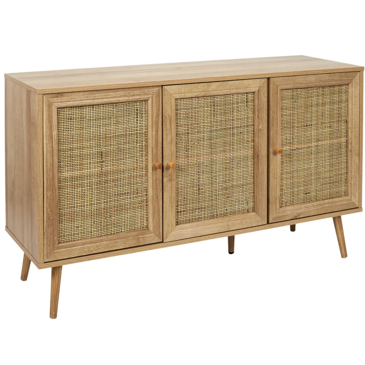 La Chaise Longue Mobilier-BUFFET 3 PORTES BALI
