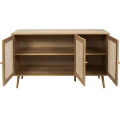 La Chaise Longue Mobilier-BUFFET 3 PORTES BALI