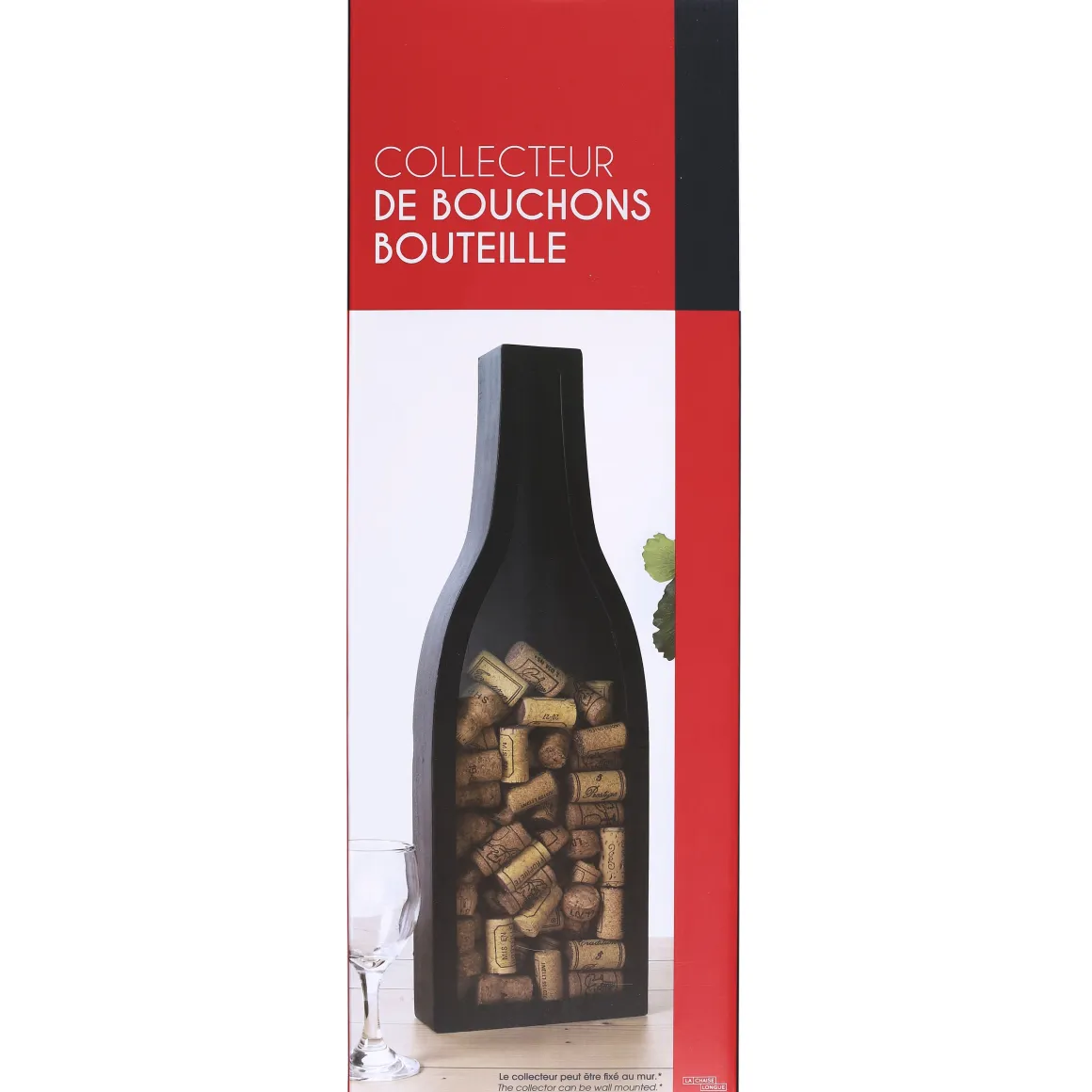 La Chaise Longue Vin & Champagne-CADRE BOUTEILLE COLLECTEUR DE BOUCHON