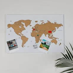 La Chaise Longue Loisirs & Entretien-CARTE MAGNETIQUE A GRATTER BLANCHE