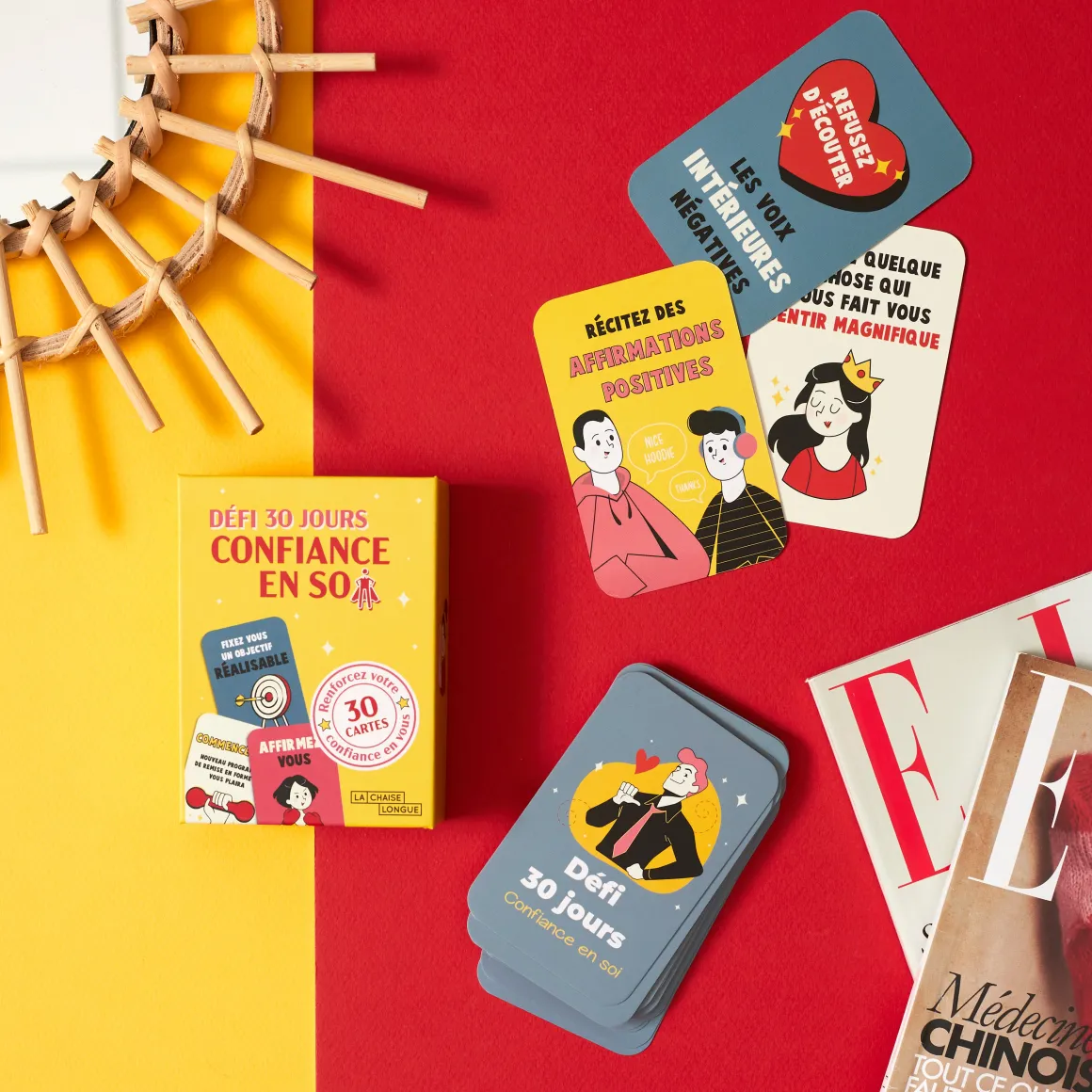 La Chaise Longue Jeux-CARTES CHALLENGE CONFIANCE EN SOI