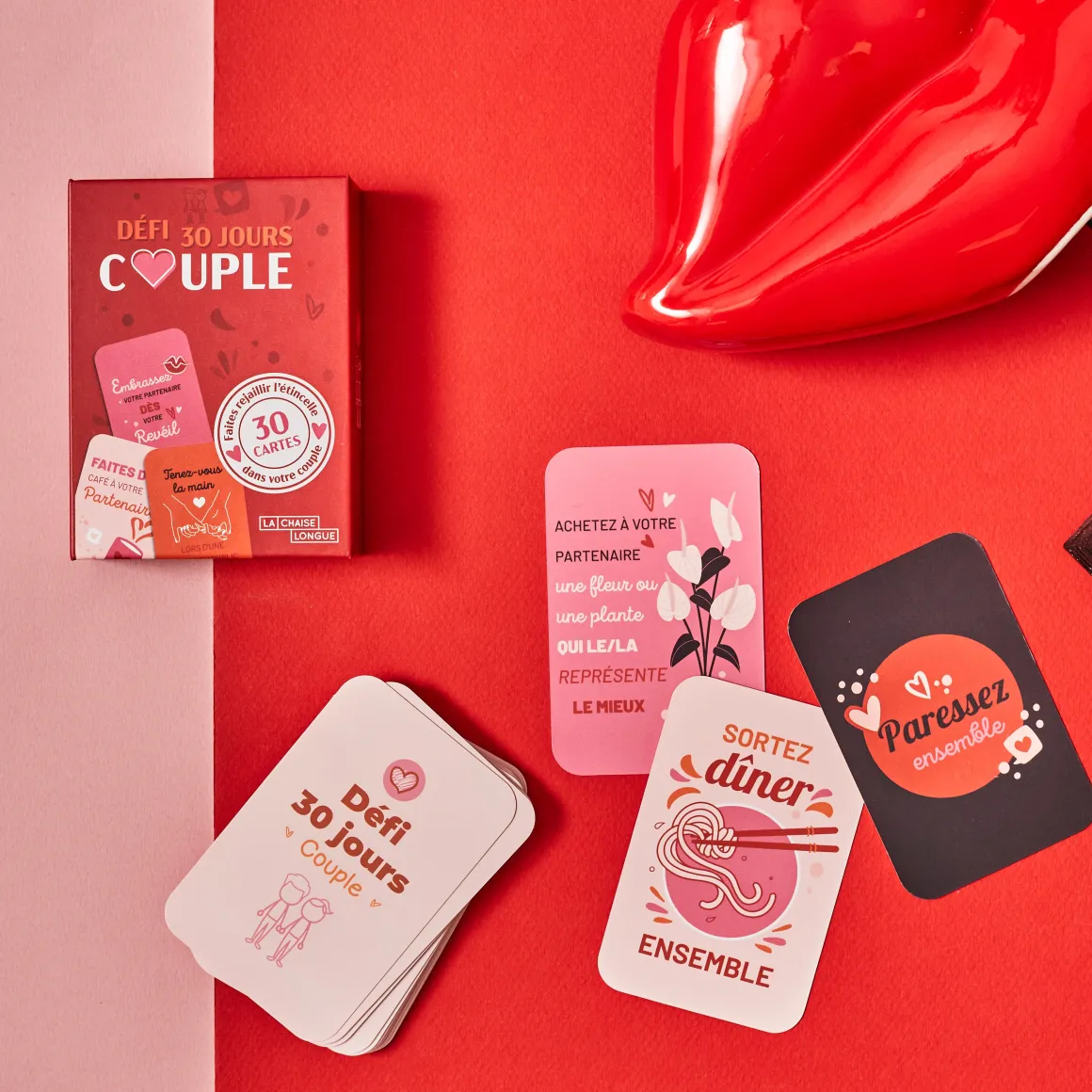 La Chaise Longue Jeux-CARTES CHALLENGE COUPLE
