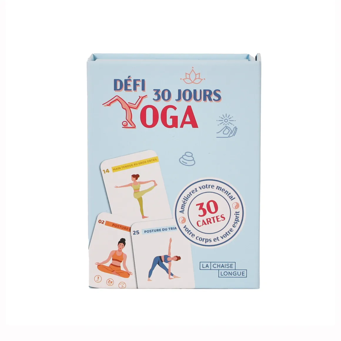 La Chaise Longue Jeux-CARTES CHALLENGE YOGA