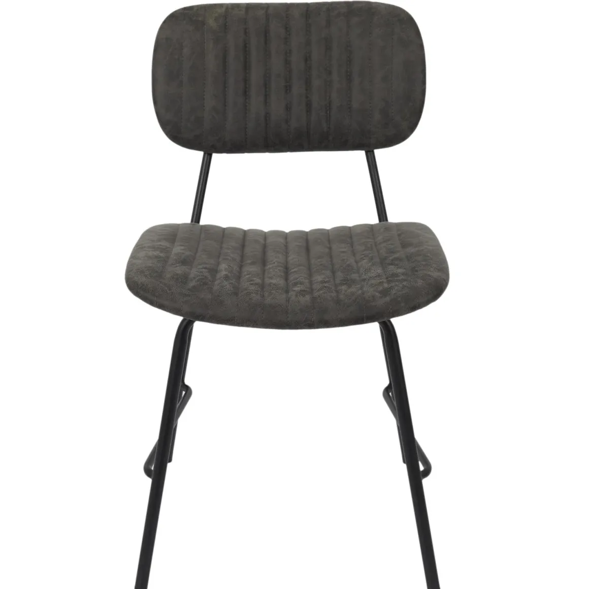 La Chaise Longue Mobilier-CHAISE TAYLOR GRIS - Lot de 2