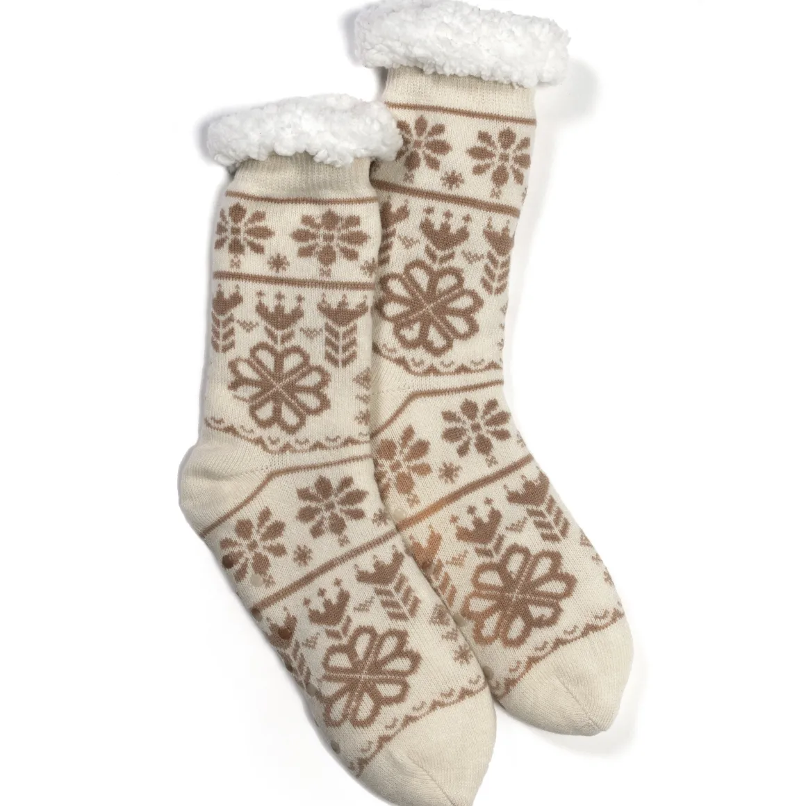 La Chaise Longue Cocoon-CHAUSSETTES JACQUARD HYGGE
