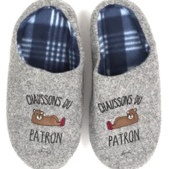 La Chaise Longue Cocoon-CHAUSSONS DU PATRON TAILLE 42/43