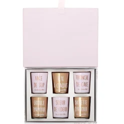 La Chaise Longue Senteurs-COFFRET BOUGIE MOTS DOUX