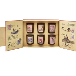 La Chaise Longue Senteurs-COFFRET DE 6 BOUGIES SENTEURS DU MONDE
