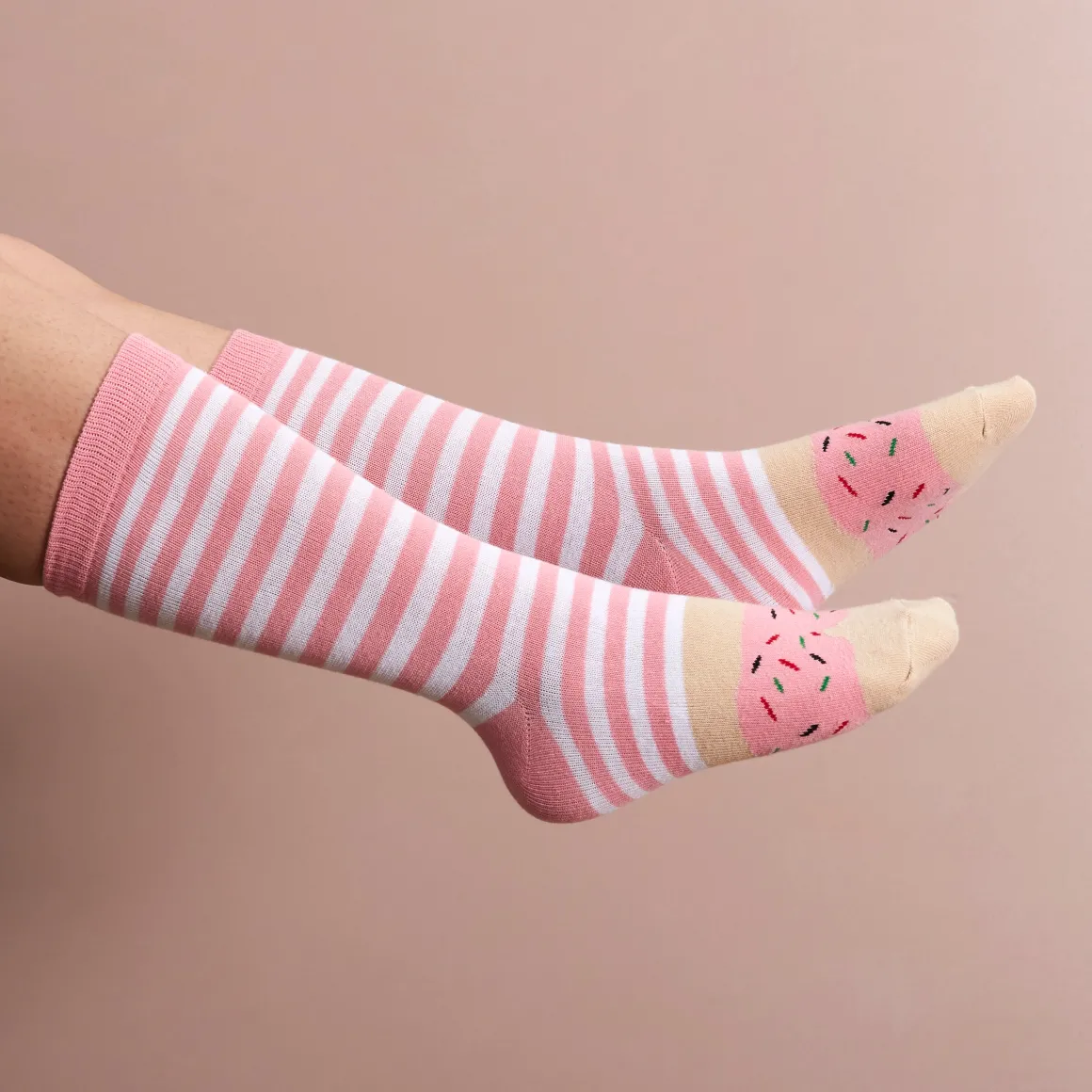 La Chaise Longue Mode-COFFRET DE 2 PAIRES DE CHAUSSETTES DONUT ASSORTIES