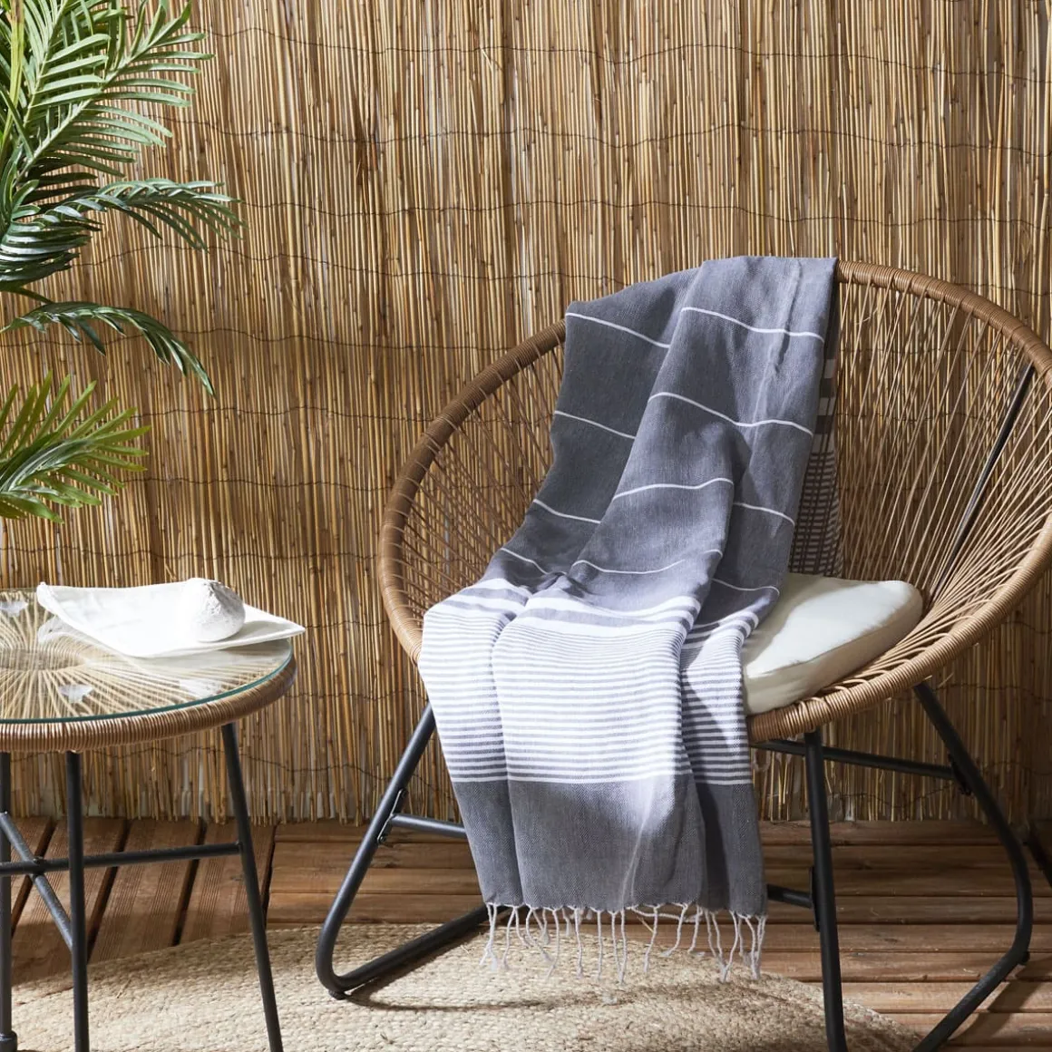 La Chaise Longue Beauté & Soin|Massage & Relaxation-COFFRET FOUTA BALI INDIGO