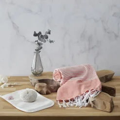 La Chaise Longue Massage & Relaxation|Beauté & Soin-COFFRET FOUTA BALI ORANGE