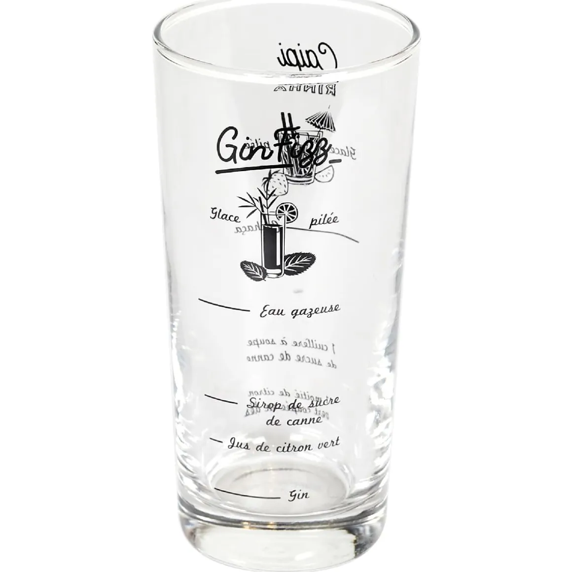 La Chaise Longue Boissons & Cocktails-COFFRET VERRES RECETTES COCKTAILS