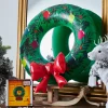 La Chaise Longue Célébration-COURONNE DE NOEL GONFLABLE