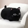 La Chaise Longue Cocoon-COUSSIN CHAT NOIR
