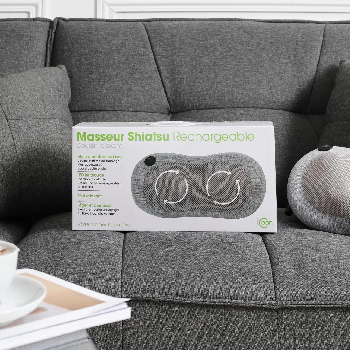 La Chaise Longue Massage & Relaxation|Cocoon-COUSSIN VIBRANT CHAT