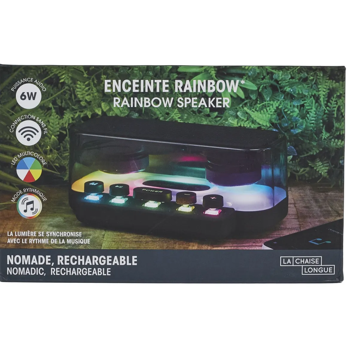 La Chaise Longue Son & Musique|Son & Musique-ENCEINTE RAINBOW