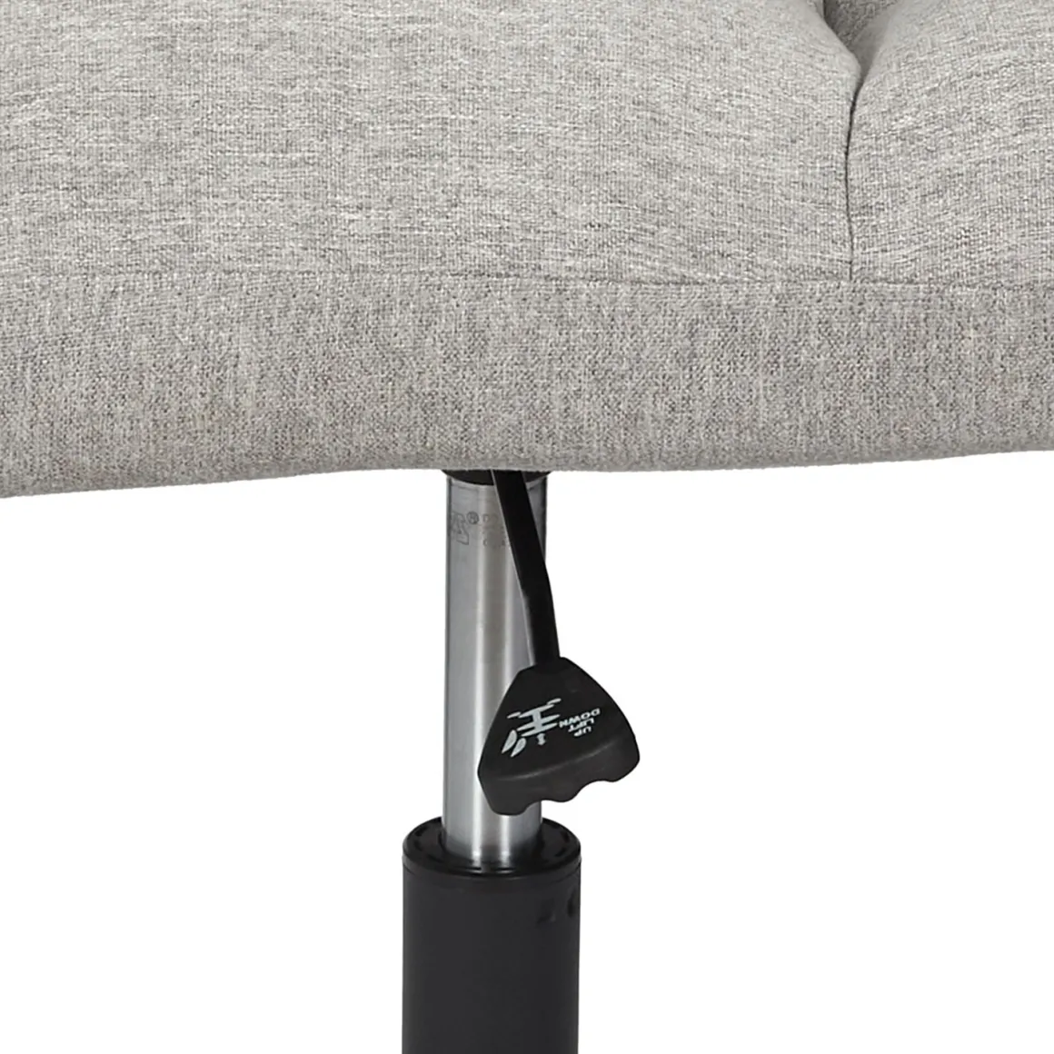 La Chaise Longue Mobilier-FAUTEUIL PIVOTANT ANTON GRIS