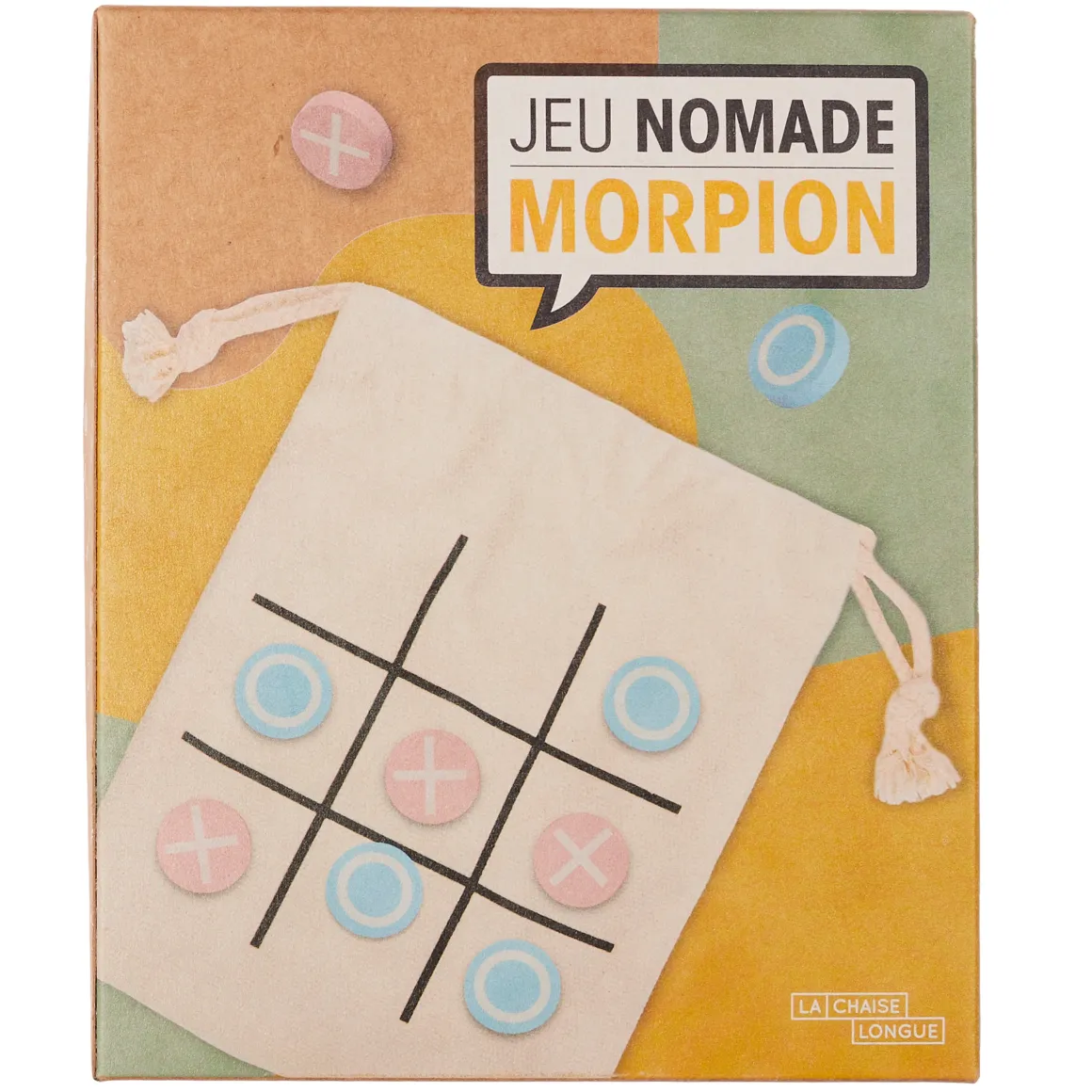 La Chaise Longue Jeux-JEU DE VOYAGE TIC TAC TOE