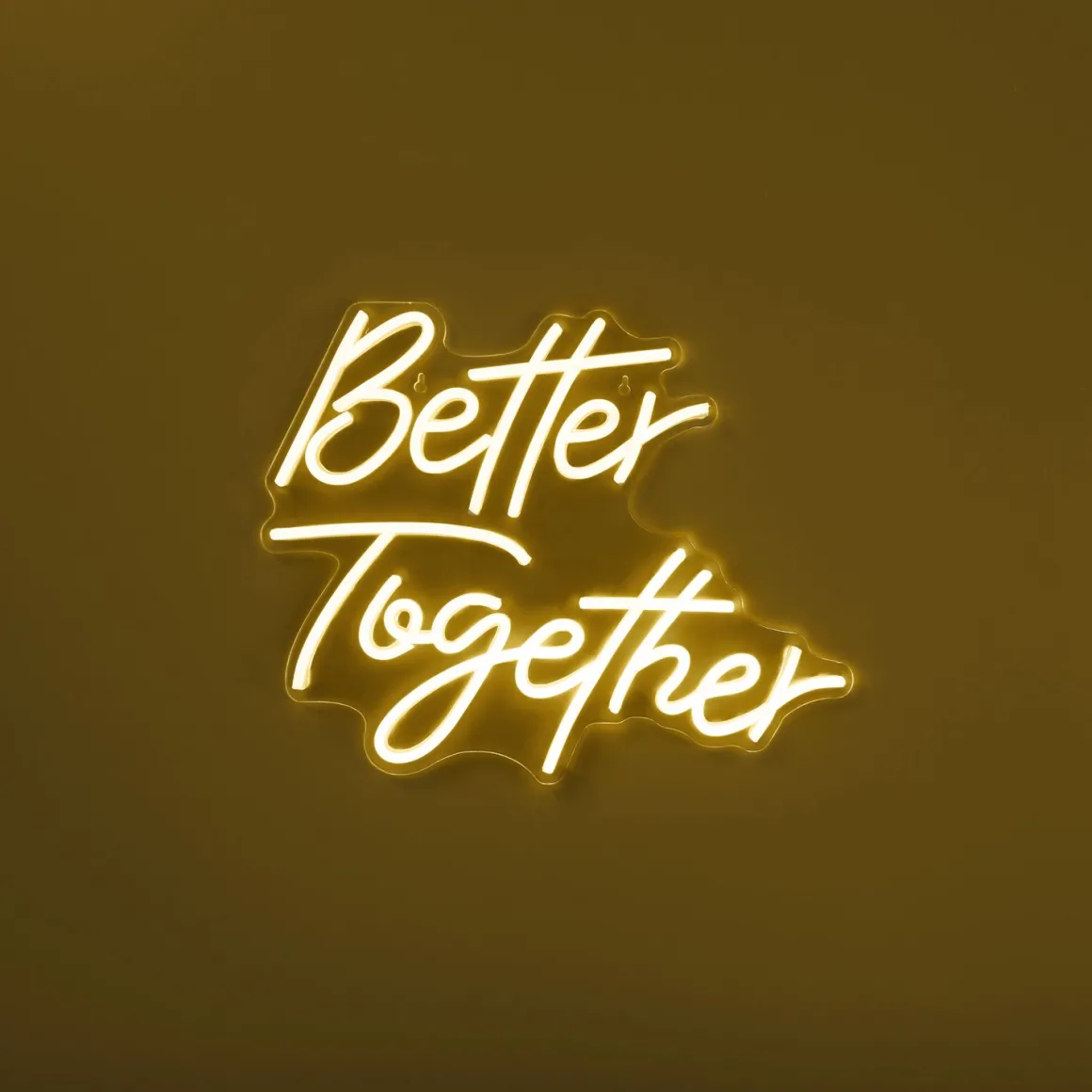 La Chaise Longue Déco Lumineuse|Déco-LAMPE EFFET NEON BETTER TOGETHER