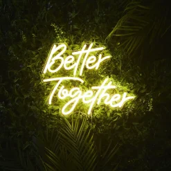 La Chaise Longue Déco Lumineuse|Déco-LAMPE EFFET NEON BETTER TOGETHER