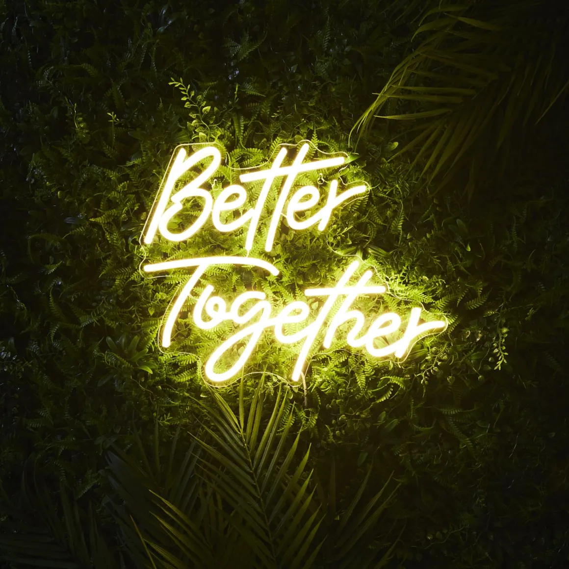 La Chaise Longue Déco Lumineuse|Déco-LAMPE EFFET NEON BETTER TOGETHER