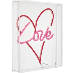 La Chaise Longue Déco Lumineuse|Déco-LAMPE EFFET NEON CŒUR LOVE