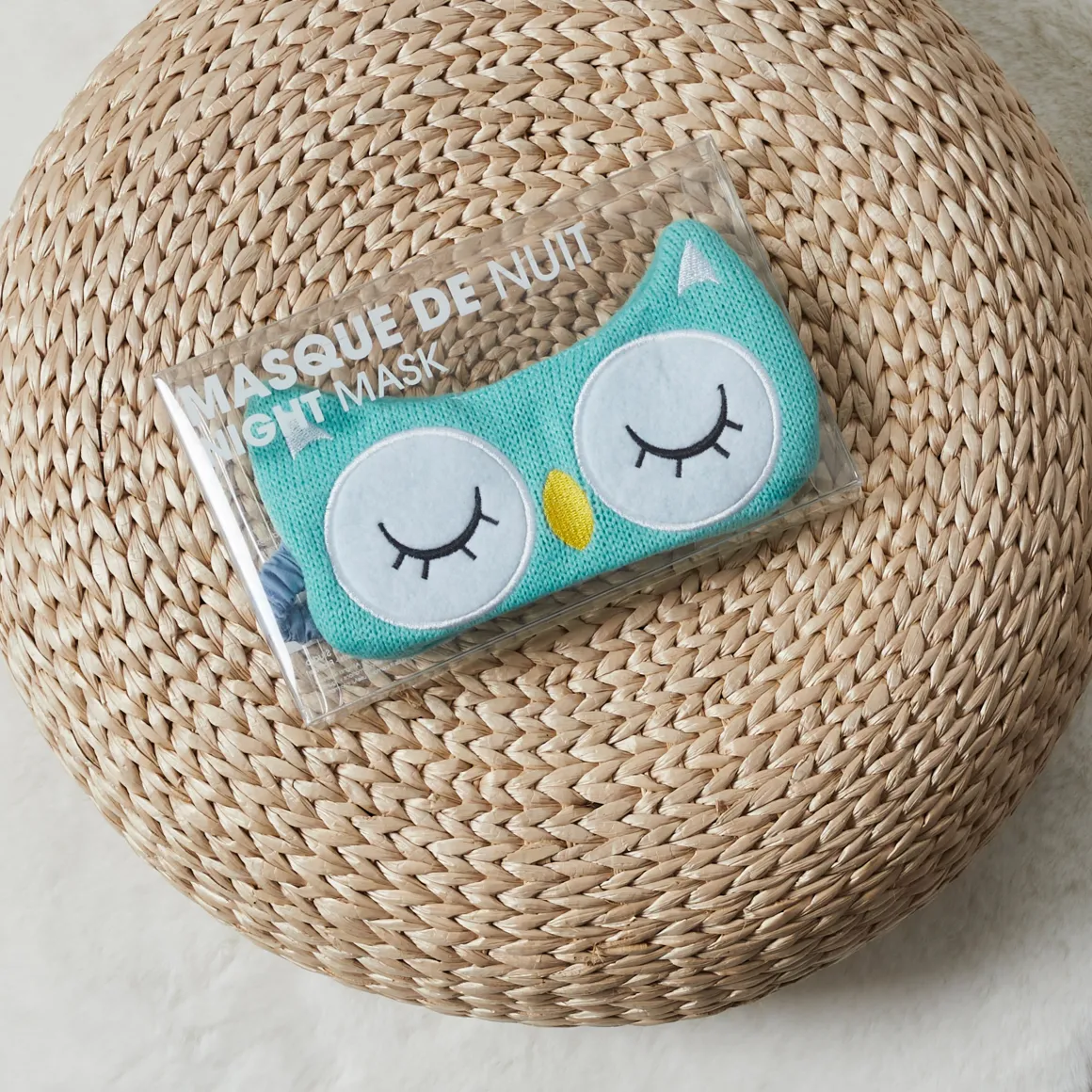 La Chaise Longue Cocoon-MASQUE DE NUIT CHOUETTE