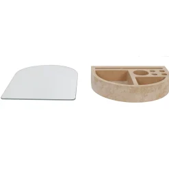 La Chaise Longue Déco-MIROIR PORTE BIJOUX ARCHI