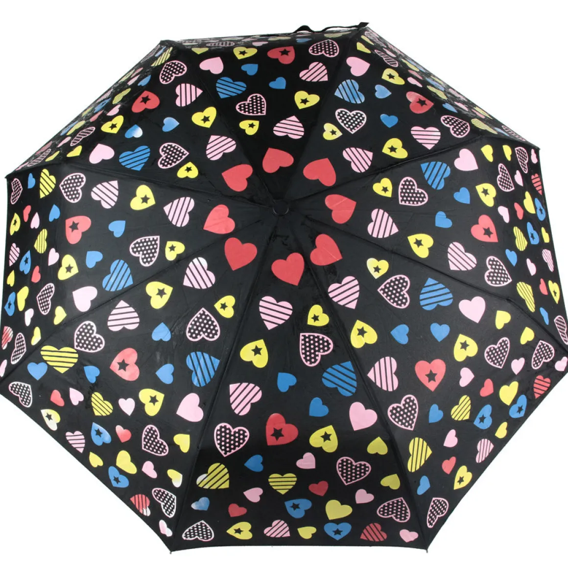 La Chaise Longue Accessoires-PARAPLUIE MAGIQUE CŒURS