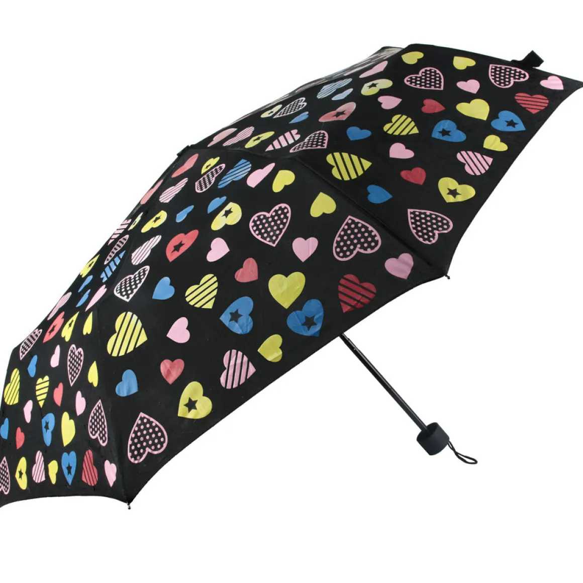 La Chaise Longue Accessoires-PARAPLUIE MAGIQUE CŒURS