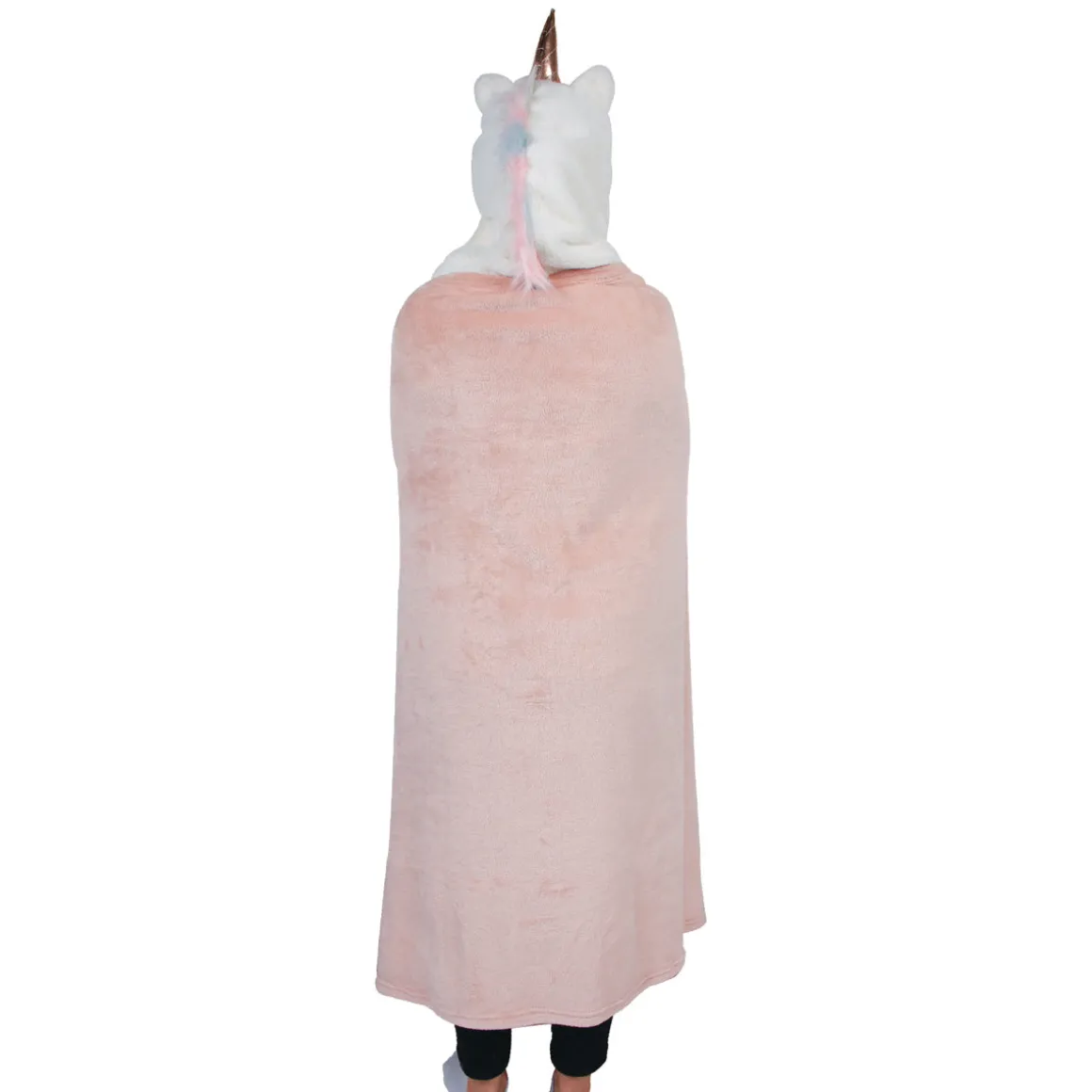 La Chaise Longue Cocoon-PLAID A CAPUCHE LICORNE