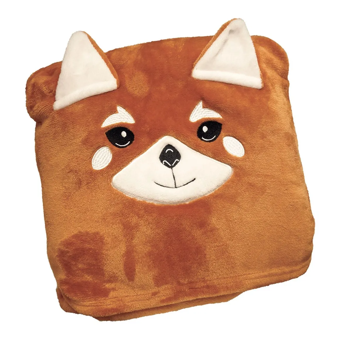 La Chaise Longue Cocoon-PLAID KANGOUROU PANDA ROUX