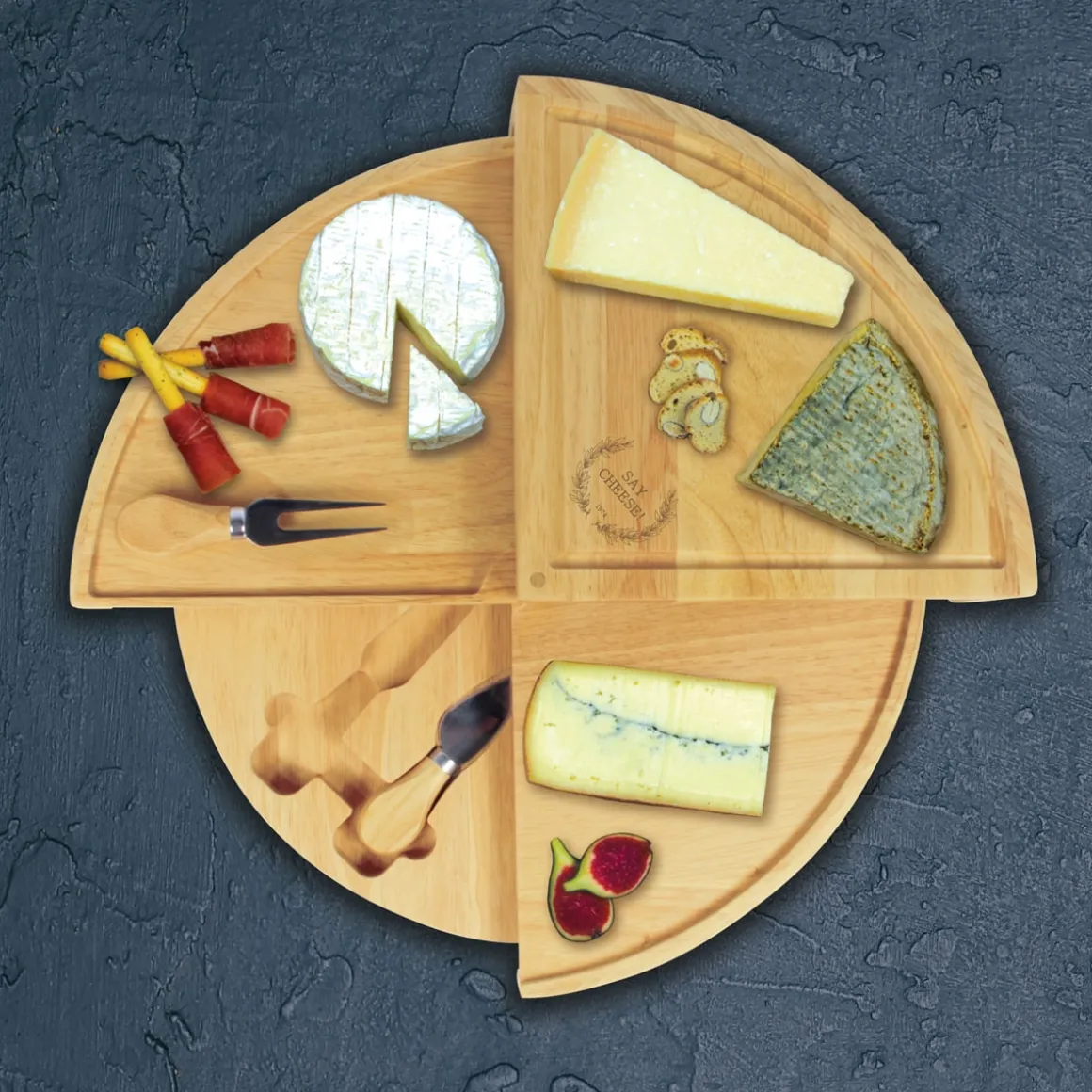 La Chaise Longue Art De La Table-PLATEAU DE SERVICE ET COUVERTS A FROMAGE