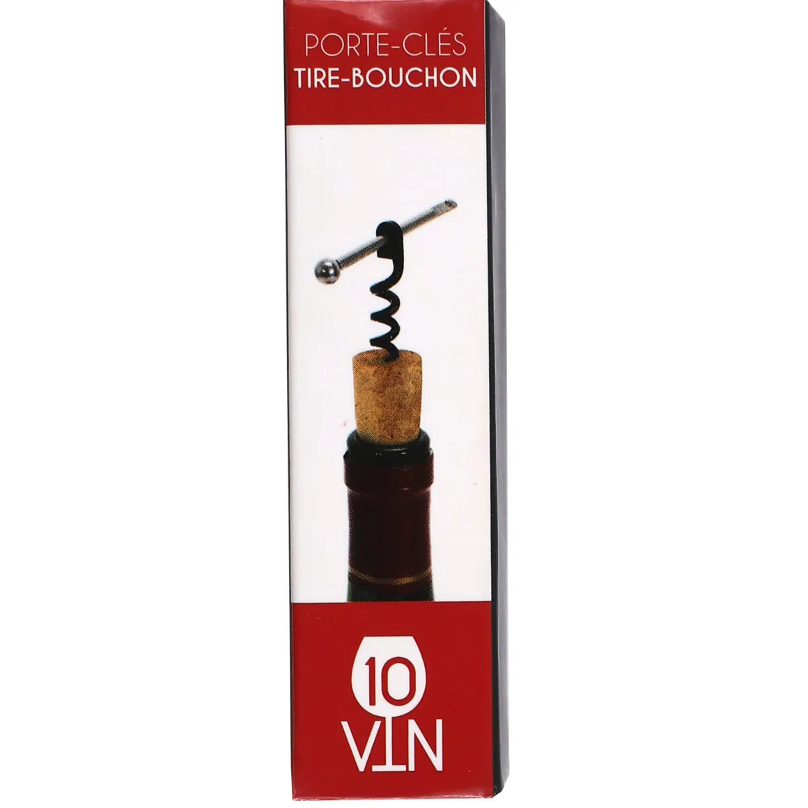 La Chaise Longue Vin & Champagne-PORTE CLES TIRE BOUCHON