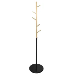 La Chaise Longue Mobilier-PORTE MANTEAU MIKO NOIR