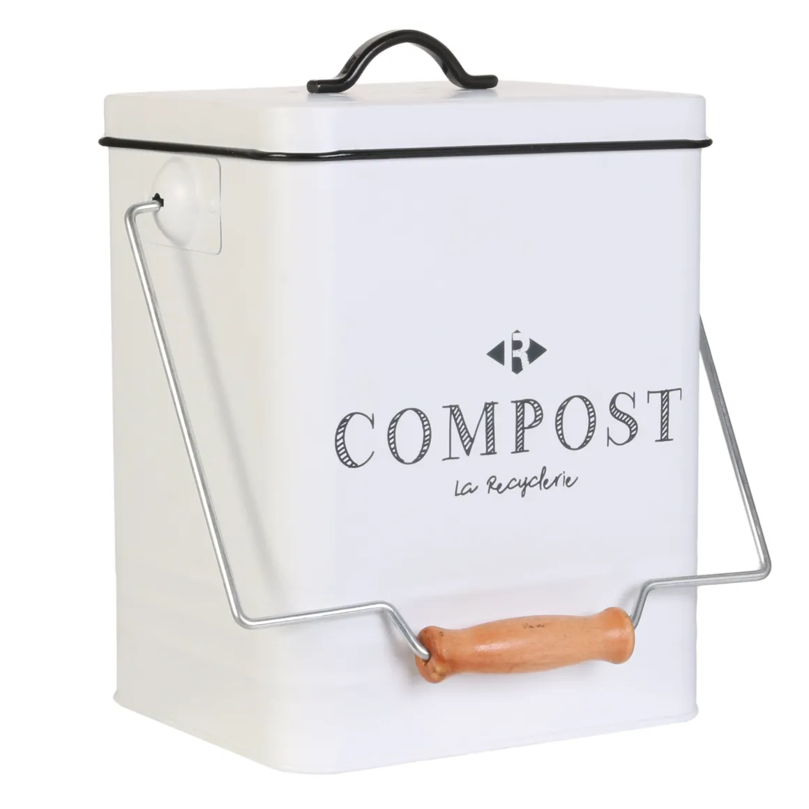 La Chaise Longue Loisirs & Entretien-POUBELLE DE COMPOSTAGE 5L