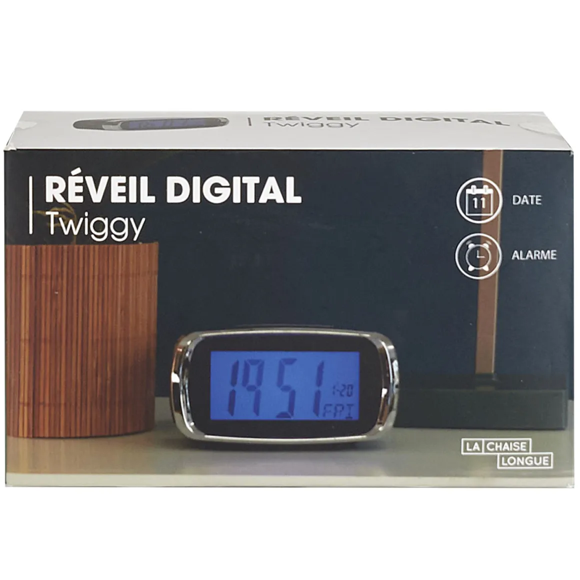 La Chaise Longue Horloge & Réveil-REVEIL DIGITAL TIGGY