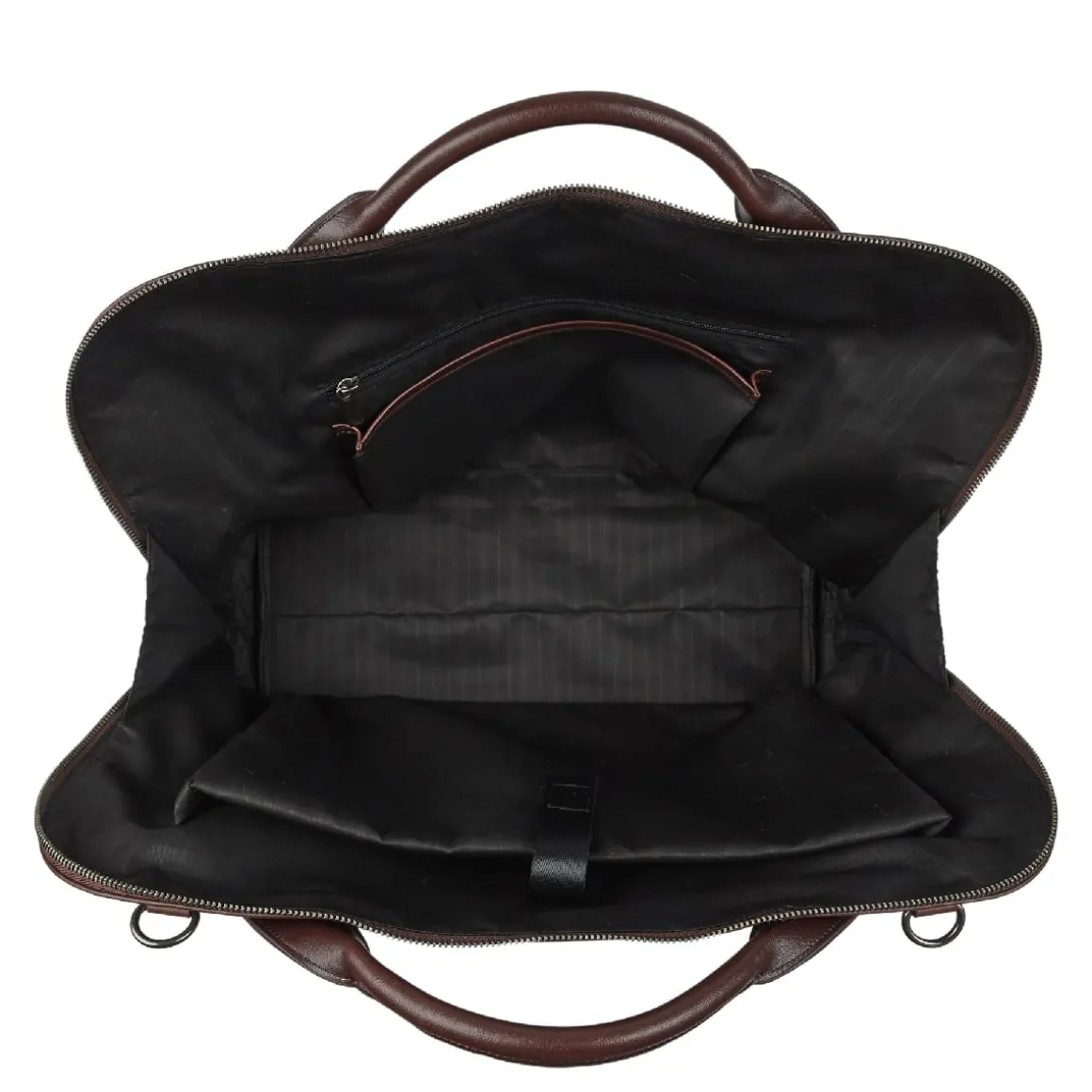 La Chaise Longue Sacs & Pochettes-SAC WEEK END OAKLAND CHOCO