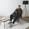 La Chaise Longue Cocoon-SWEAT PLAID CAPITAINE FLEMME