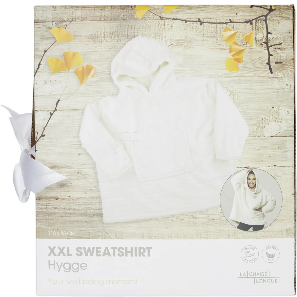 La Chaise Longue Cocoon-SWEAT XXL FAUSSE FOURRURE HYGGE