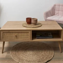 La Chaise Longue Mobilier-TABLE BASSE BALI