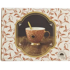 La Chaise Longue Thé & Café|Art De La Table-TASSE PALAZZO SOLEIL ROUGE
