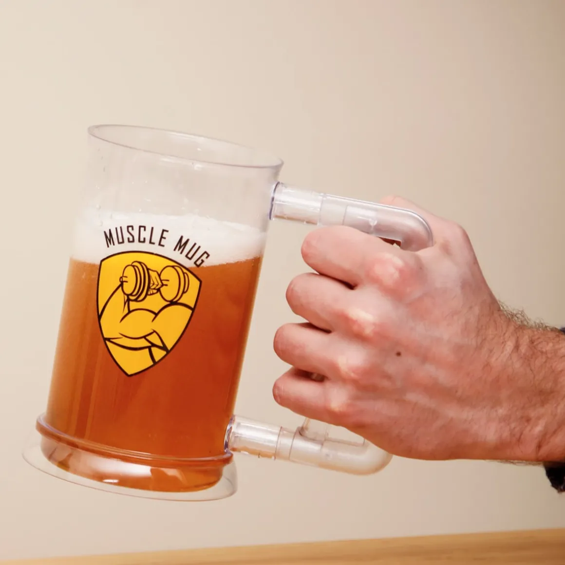 La Chaise Longue Pique-nique & Barbecue|Boissons & Cocktails-VERRE A BIERE MUSCULATION