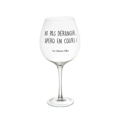 La Chaise Longue Vin & Champagne-VERRE A VIN 75 CL APERO EN COURS