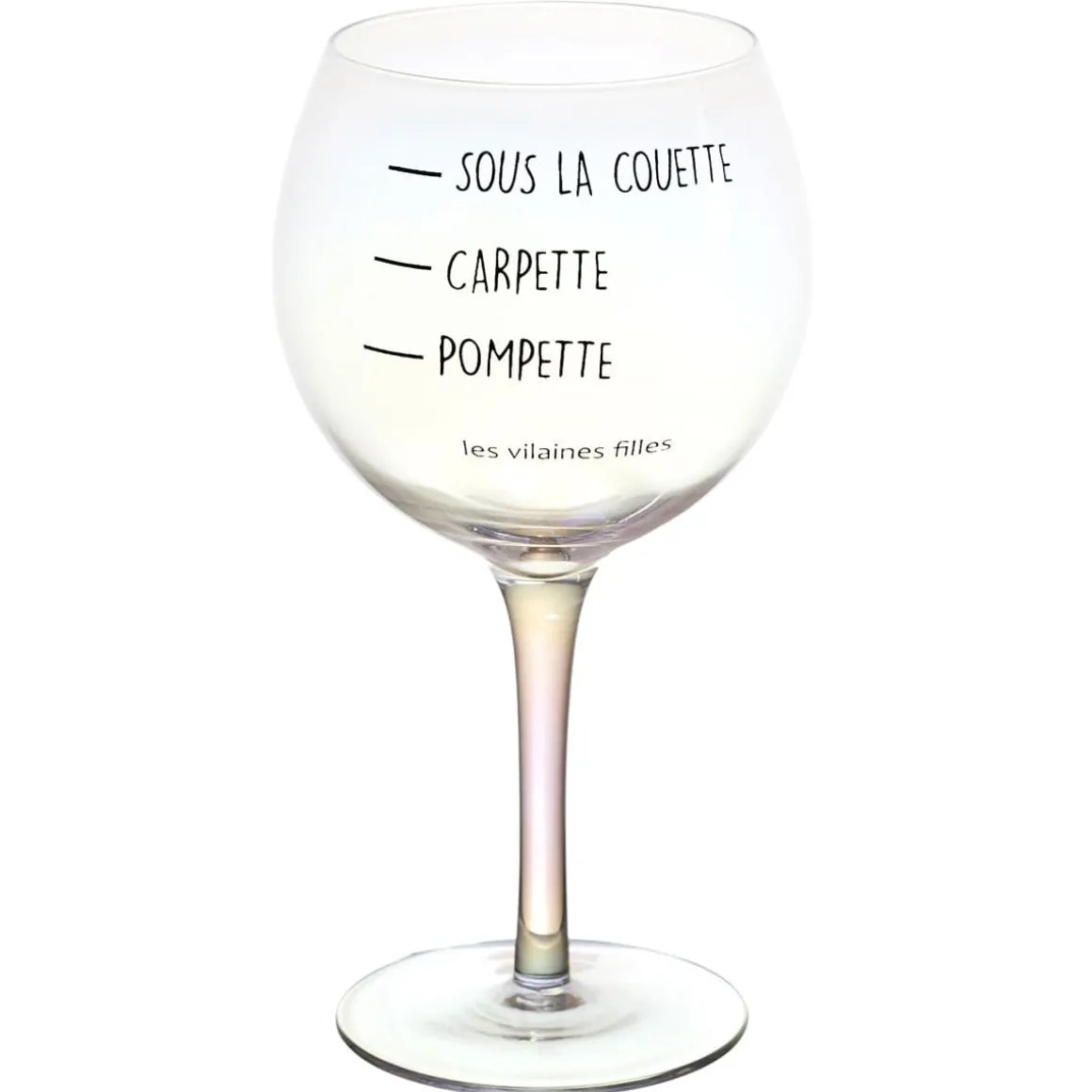 La Chaise Longue Boissons & Cocktails-VERRE GRADUE IRIDESCENT